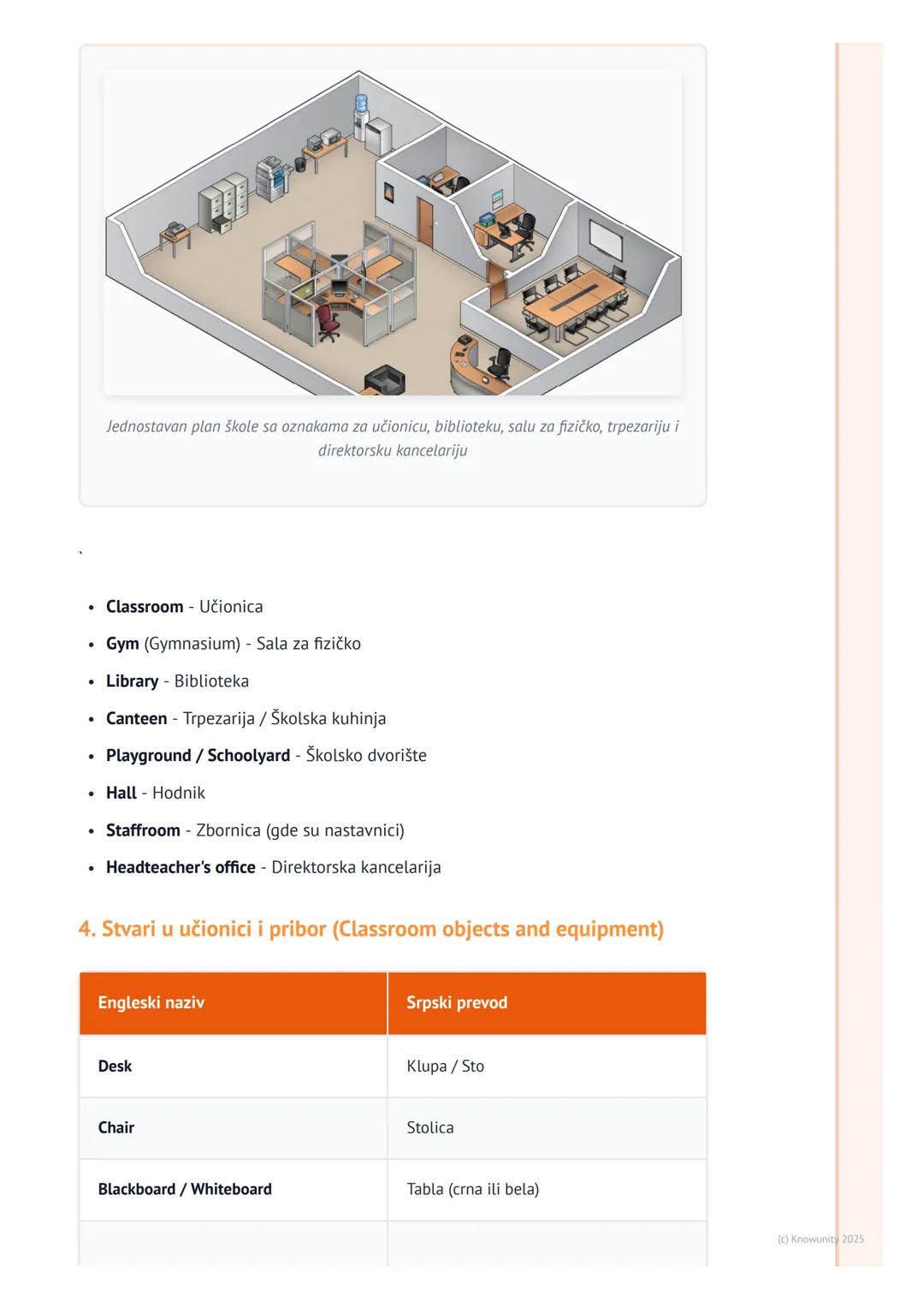 # Škola i učenje (School and
Learning)

Uvod

Ova lekcija se bavi rečima i izrazima koje koristimo kada pričamo o školi. Ovo je
važno da bih