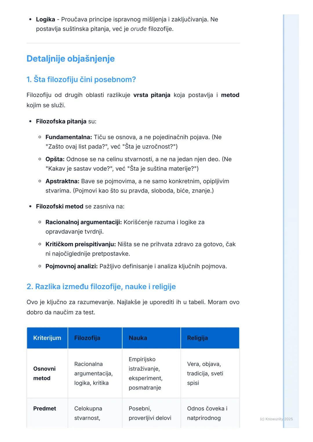 # Šta je filozofija?

Uvod u pojam filozofije

Filozofija je jedna od najstarijih naučnih disciplina, često se naziva i "majkom
svih nauka".