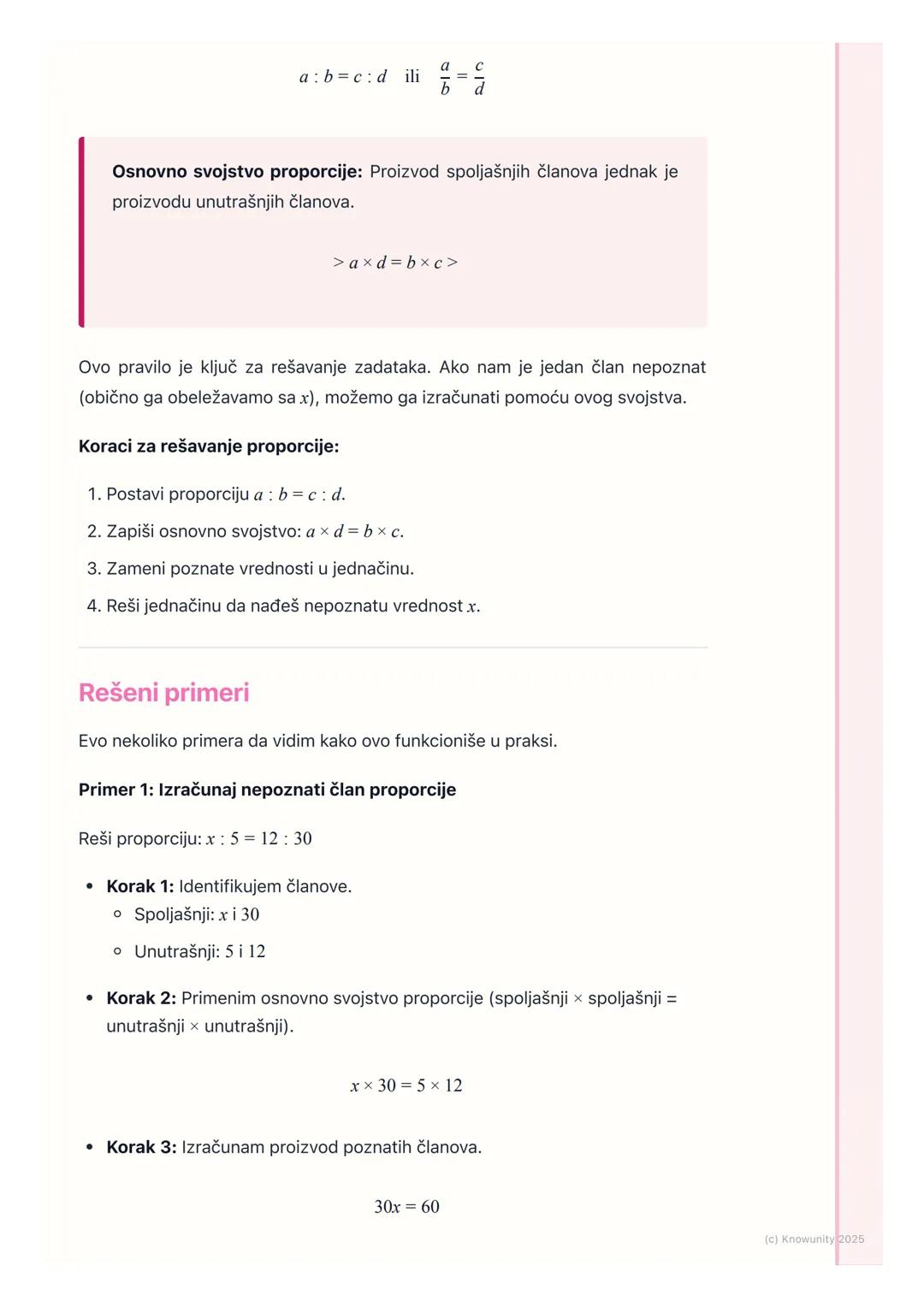 # Razmera i proporcija

Uvod u razmeru i proporciju

Razmera nam pomaže da uporedimo dve veličine. To je kao da kažemo "na
svaka 2 dečaka u 