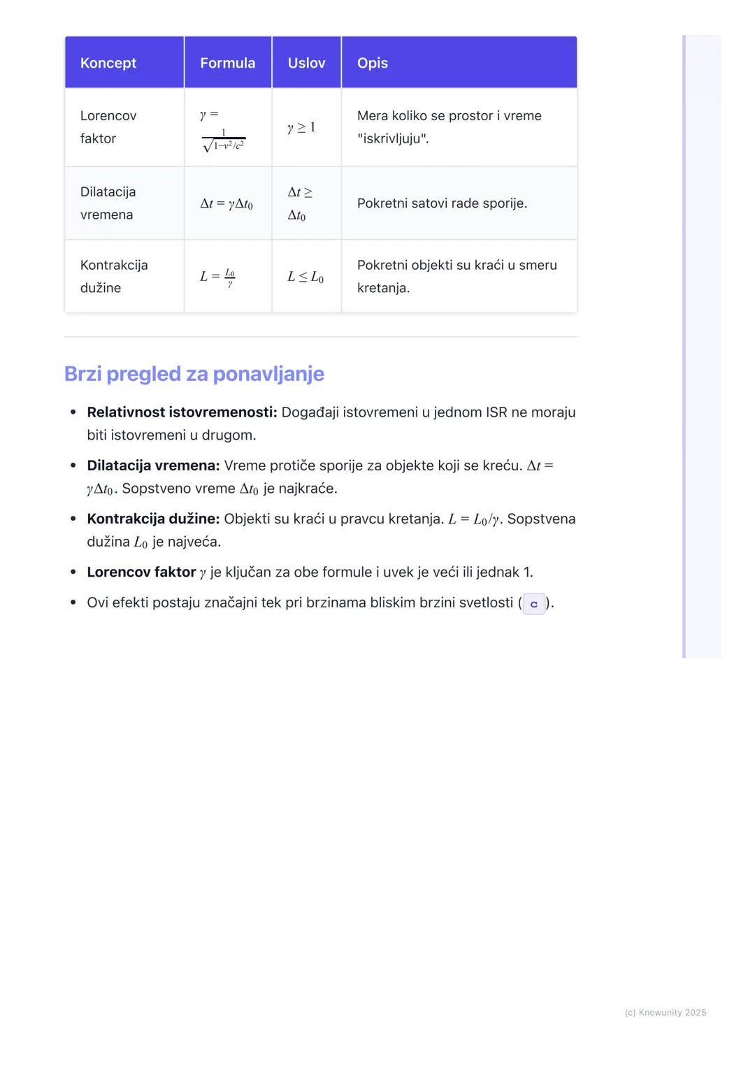 # Relativnost istovremenosti,
dilatacija vremena i
kontrakcija dužine

Uvod u relativnost i Ajnštajnovi postulati

Specijalna teorija relati