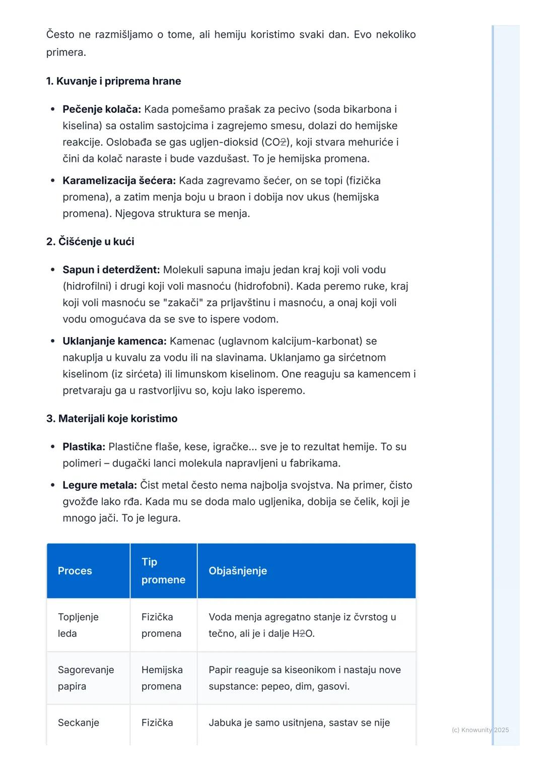 # Šta je hemija?

# Šta je hemija uopšte?

Hemija je prirodna nauka koja proučava supstance - od čega su napravljene
(njihov sastav i građu)