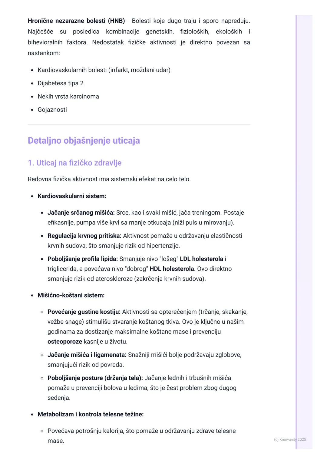 # Značaj fizičke aktivnosti za
zdravlje i kvalitet života

Uvodni pregled značaja fizičke aktivnosti

Fizička aktivnost nije samo sport ili 