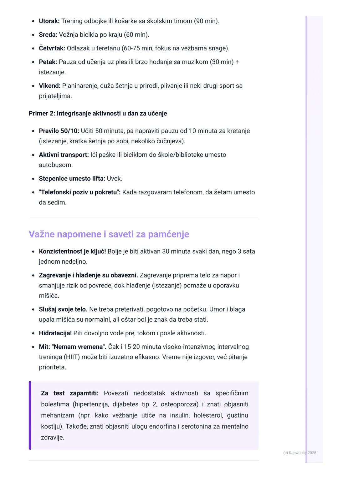 # Značaj fizičke aktivnosti za
zdravlje i kvalitet života

Uvodni pregled značaja fizičke aktivnosti

Fizička aktivnost nije samo sport ili 