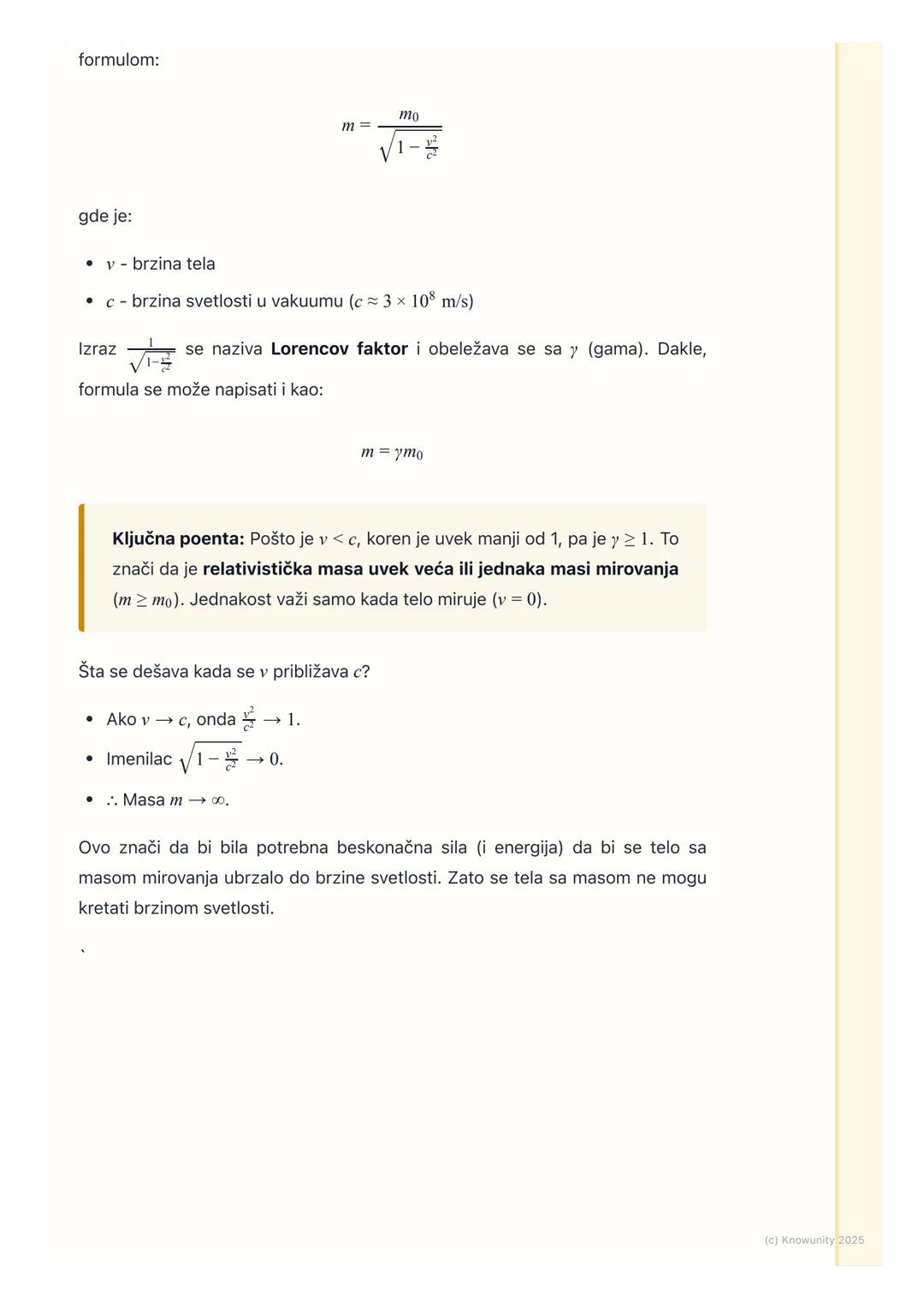 # Relativistička masa, impuls i
energija

Uvod

U klasičnoj, Njutnovoj mehanici, masa tela je konstantna, nepromenljiva
veličina. Međutim, S
