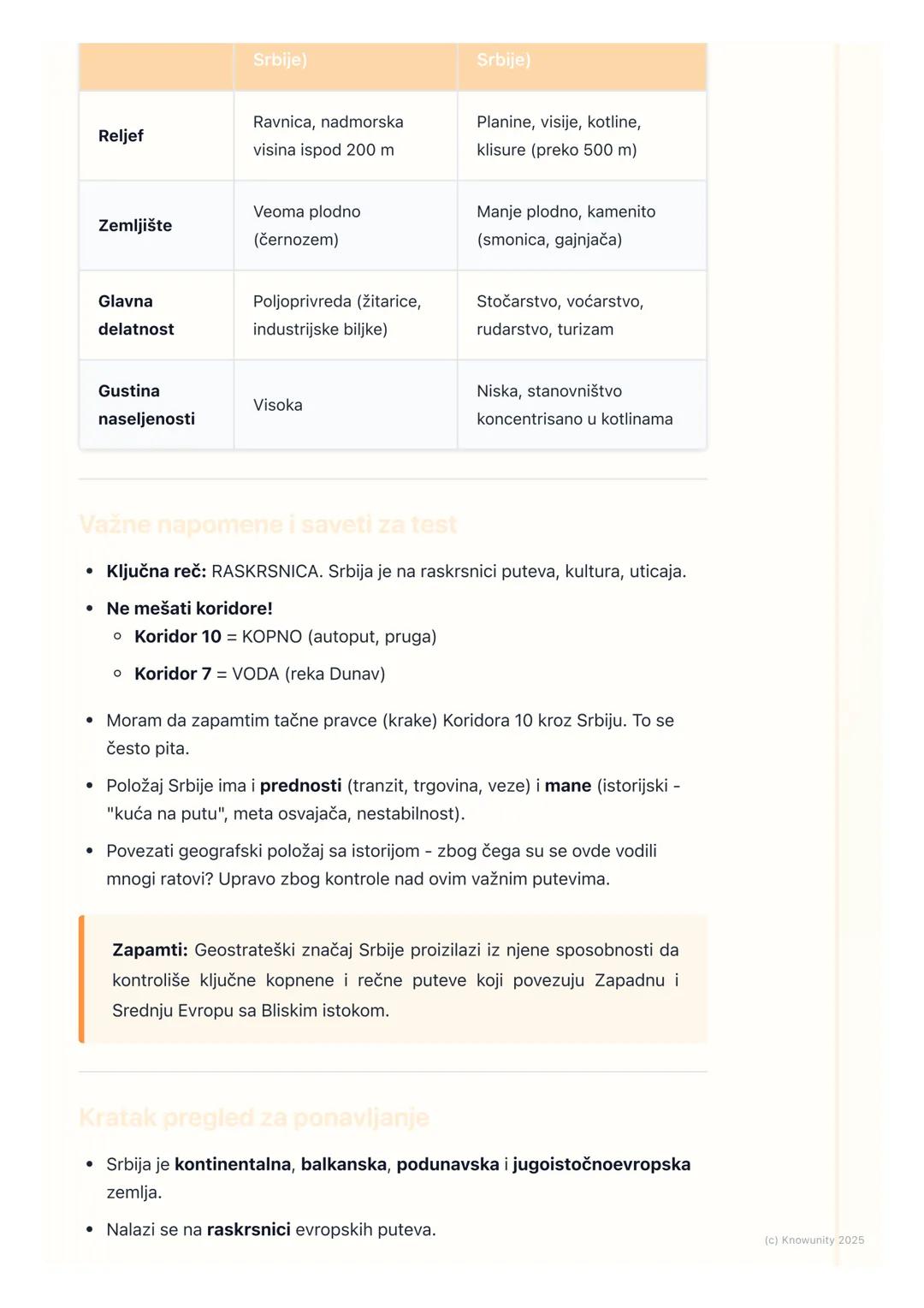 # Geografija Srbije u evropskom
kontekstu

Geografija Srbije u evropskom kontekstu

Srbija se nalazi na raskrsnici puteva između istočne i z