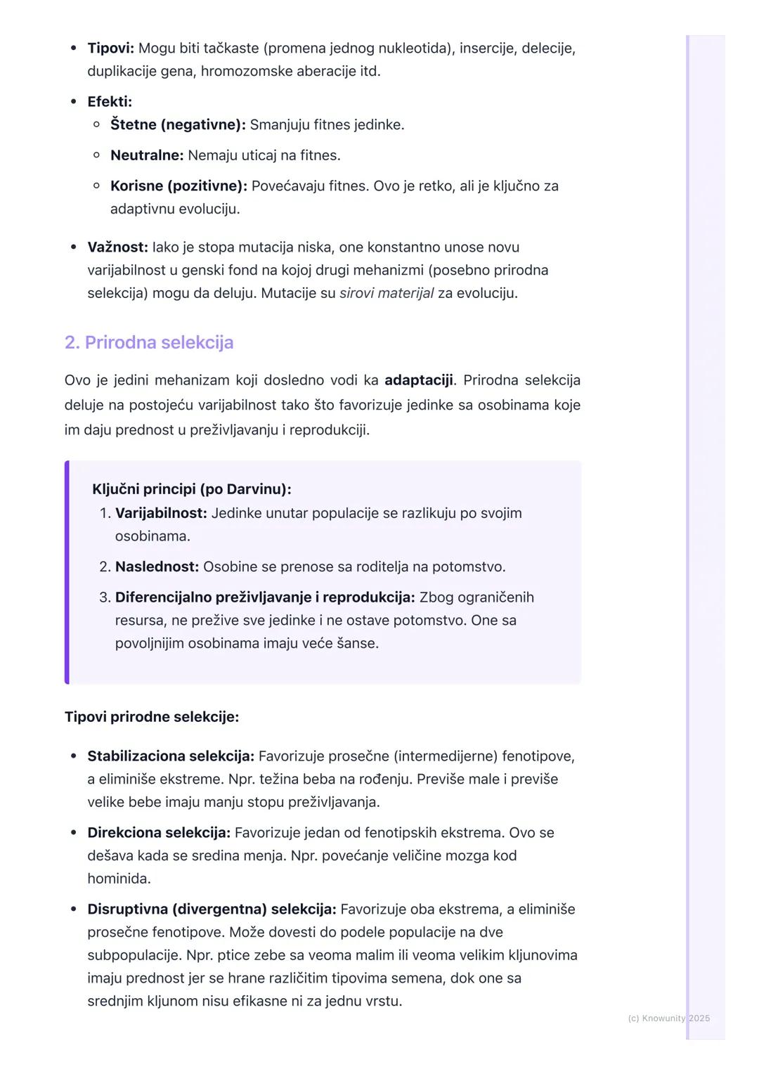# Mehanizmi evolucije

Uvod u mehanizme evolucije

Evolucija nije samo "teorija", već centralni princip biologije. Definiše se kao
promena u