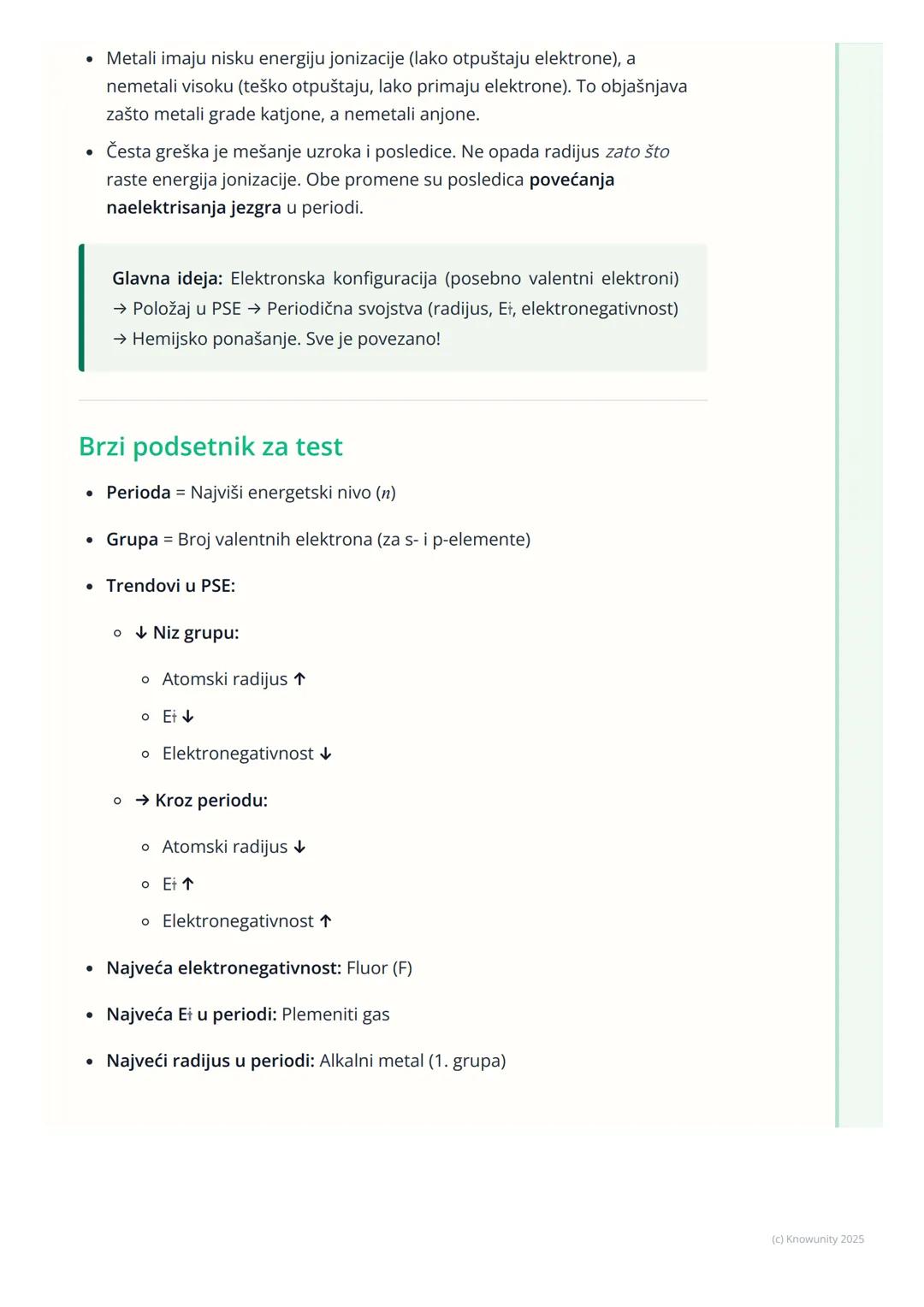 # Periodni sistem elemenata

Veza između strukture atoma i Periodnog sistema

Periodni sistem elemenata (PSE) nije samo tabela, već mapa koj