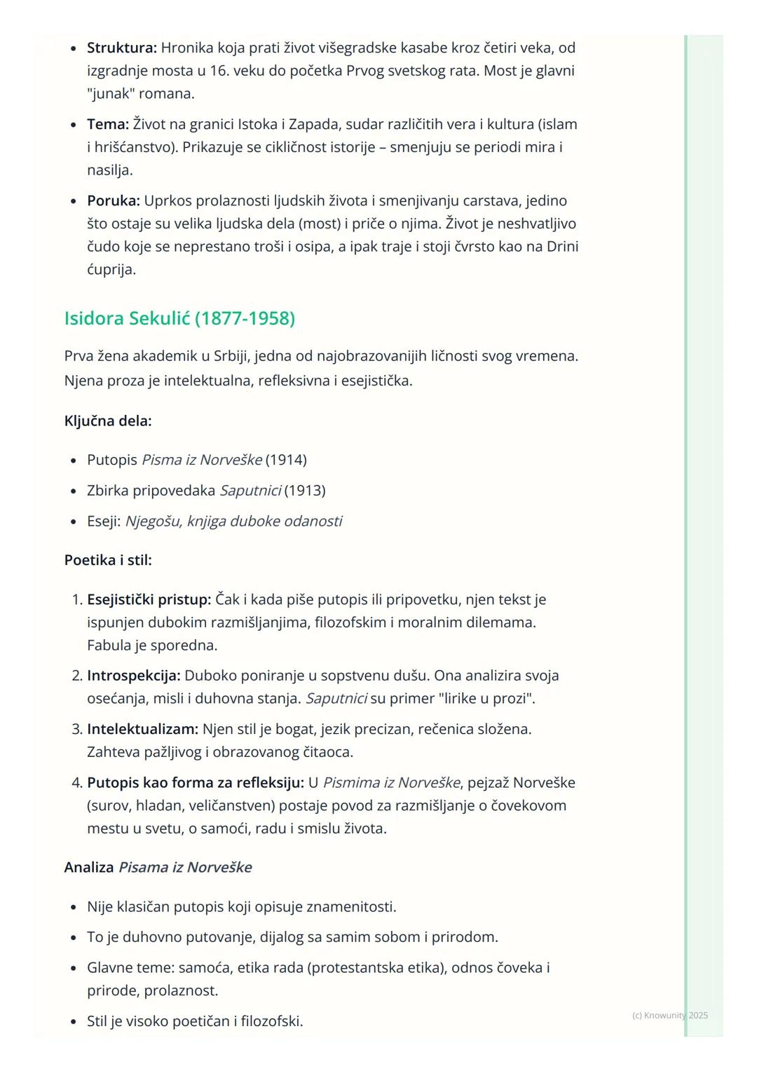 # Međuratna proza (Miloš
Crnjanski, Ivo Andrić, Isidora
Sekulić)

Uvod u međuratnu prozu

Međuratni period (1918-1941) u srpskoj književnost