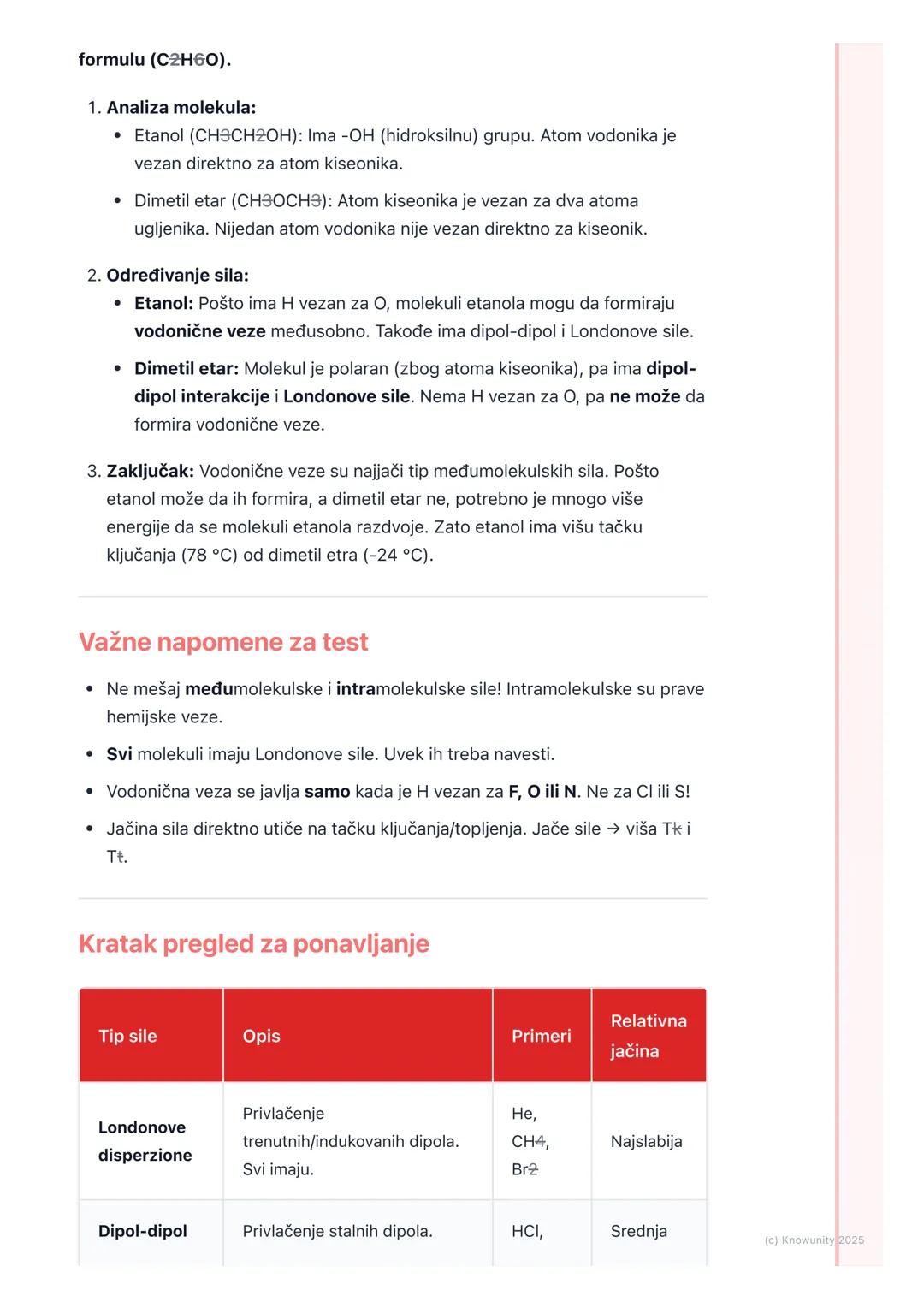 # Međumolekulske sile

Uvod u međumolekulske sile

Međumolekulske sile su sile privlačenja (ili odbijanja) koje deluju između
molekula, atom