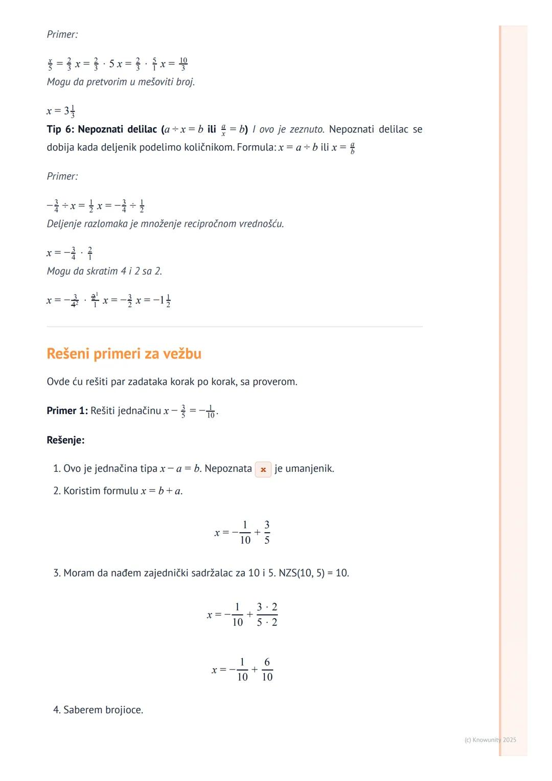 # Rešavanje jednostavnih jednačina
sa racionalnim brojevima

Uvod u jednačine sa racionalnim brojevima

Jednačine su kao vaga koja je u ravn