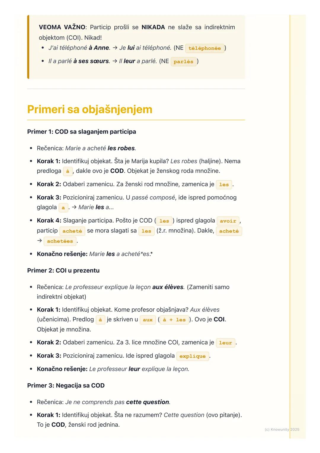 # Direktne i indirektne objektne
zamenice (COD, COI)

Uvod u objektne zamenice

Objektne zamenice koristimo da bismo zamenili imenice koje u