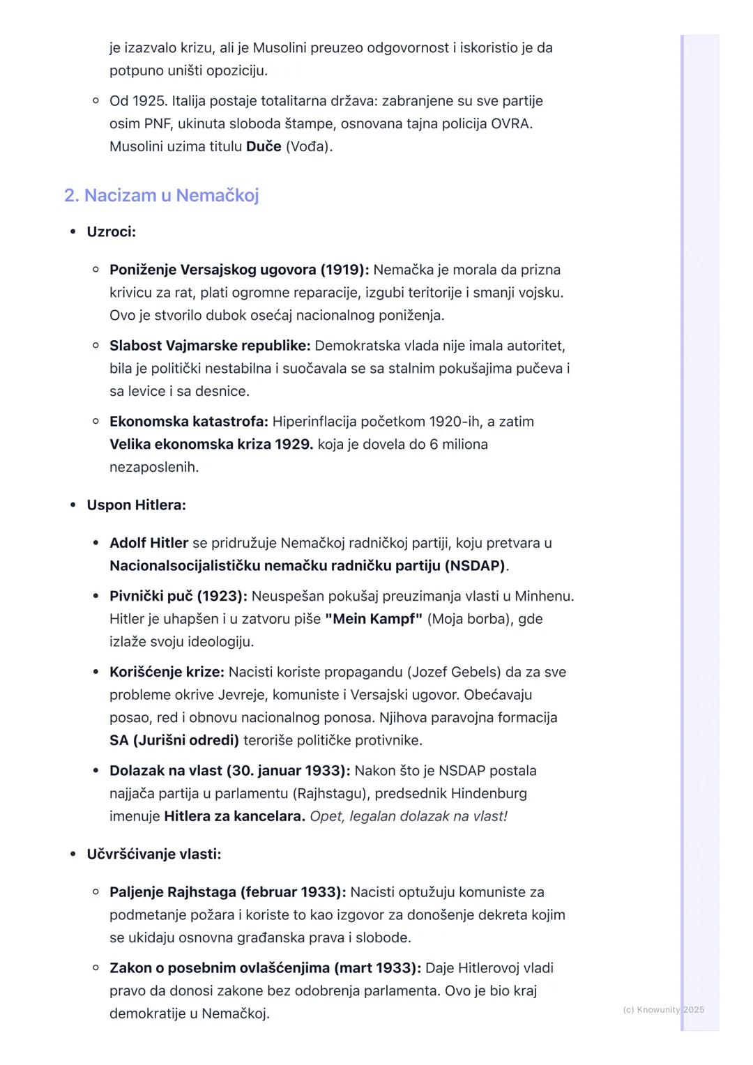 # Uspon totalitarnih režima

Uvodni pregled: Svet posle Velikog rata

Posle Prvog svetskog rata (1918), Evropa je bila u haosu. Stara carstv