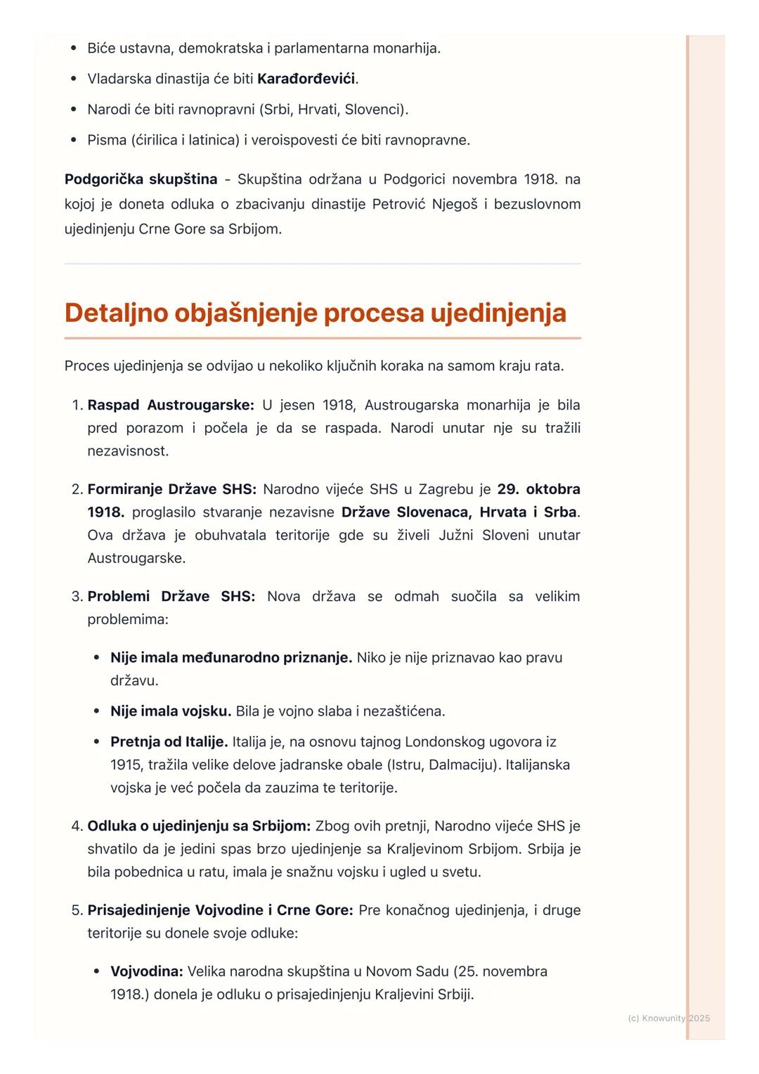 # Stvaranje Kraljevine
SHS/Jugoslavije

Uvod u stvaranje zajedničke države

Posle Prvog svetskog rata, velike imperije poput Austrougarske i