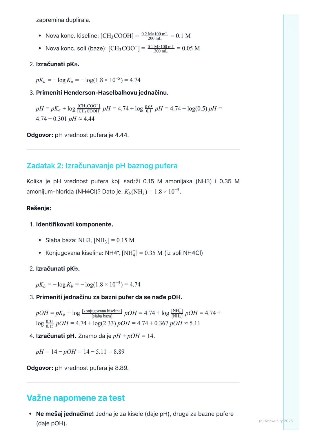 # Puferi

Šta su puferi i zašto su važni

Puferi su rastvori koji se opiru promeni pH vrednosti pri dodatku male količine
jake kiseline ili 
