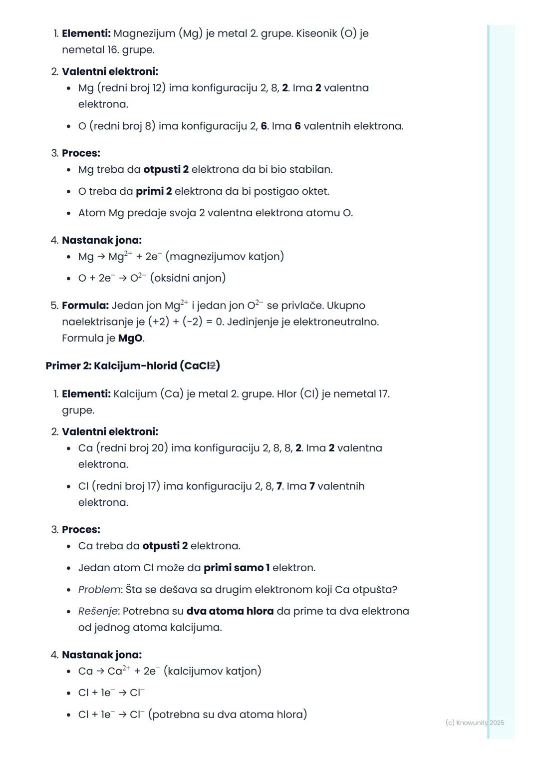 # Jonska veza

## Uvod u jonsku vezu

Jonska veza je jedna od osnovnih hemijskih veza. Nastaje između
atoma metala i atoma nemetala. Ključna