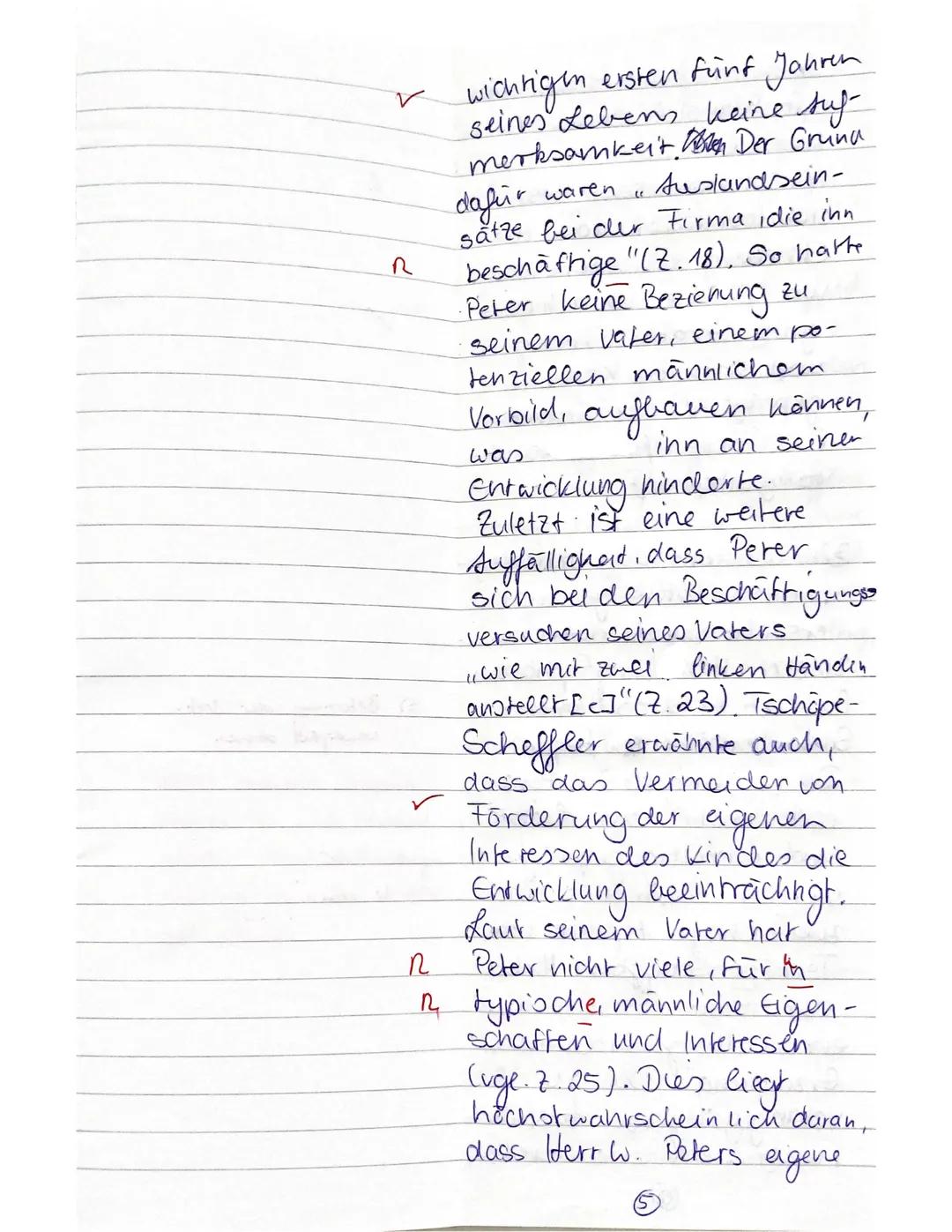 # Fallbeschreibung,,, Peter"

Peter ist das jüngste von drei Kindern der Familie W.. Er wird im Alter von zehn Jahren
einer Erziehungsberatu