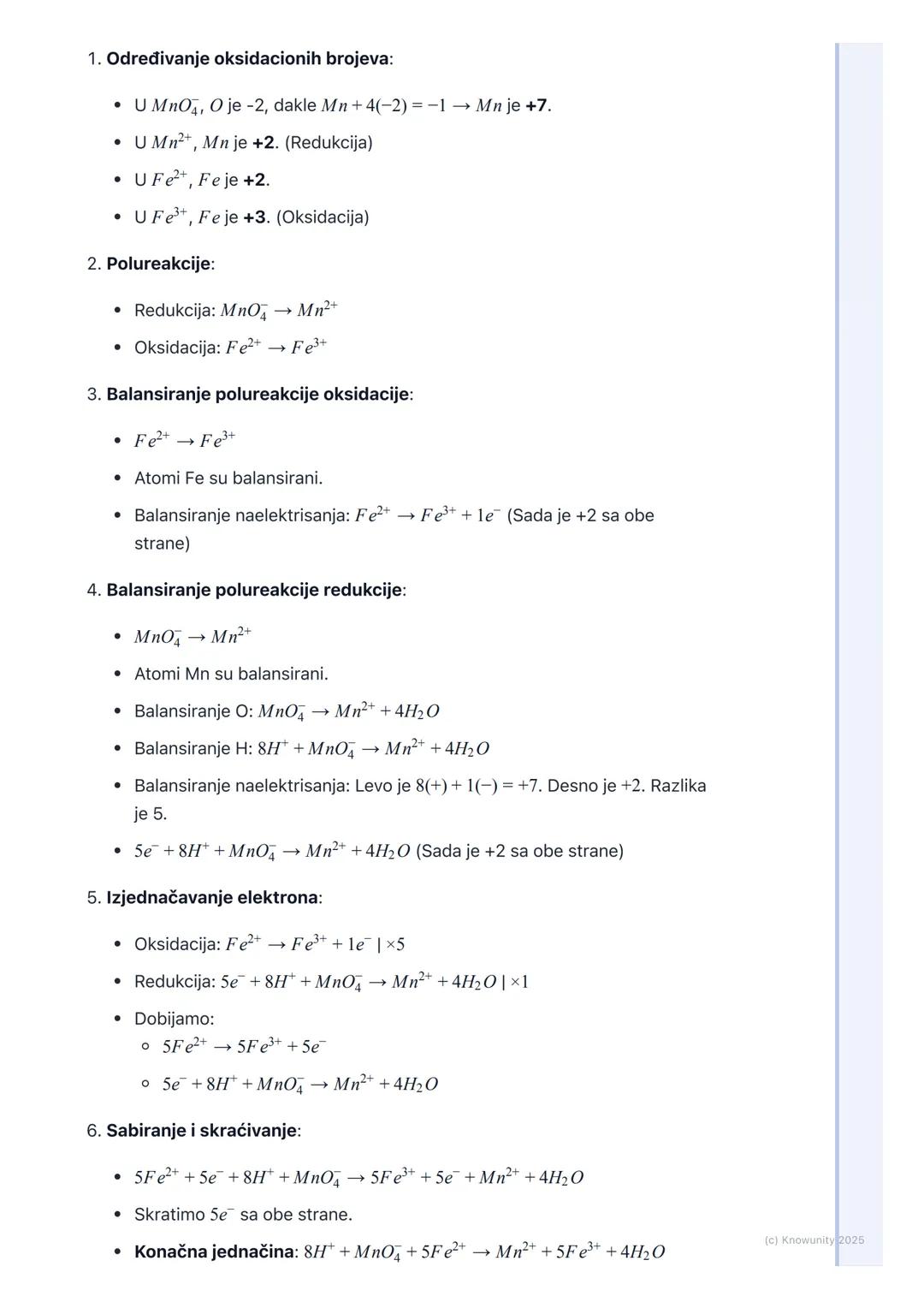 # Redoks reakcije

Uvod u redoks reakcije

Redoks reakcije su hemijske reakcije kod kojih dolazi do promene oksidacionih
brojeva atoma. U su