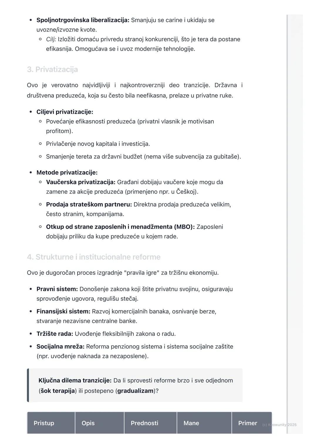 # Ekonomija tranzicije

Uvod u ekonomiju tranzicije

Ekonomija tranzicije je proces transformacije nacionalne ekonomije iz
centralno-plansko