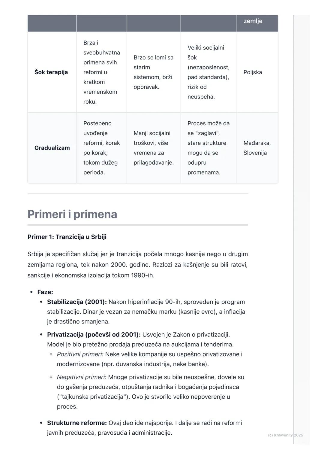 # Ekonomija tranzicije

Uvod u ekonomiju tranzicije

Ekonomija tranzicije je proces transformacije nacionalne ekonomije iz
centralno-plansko