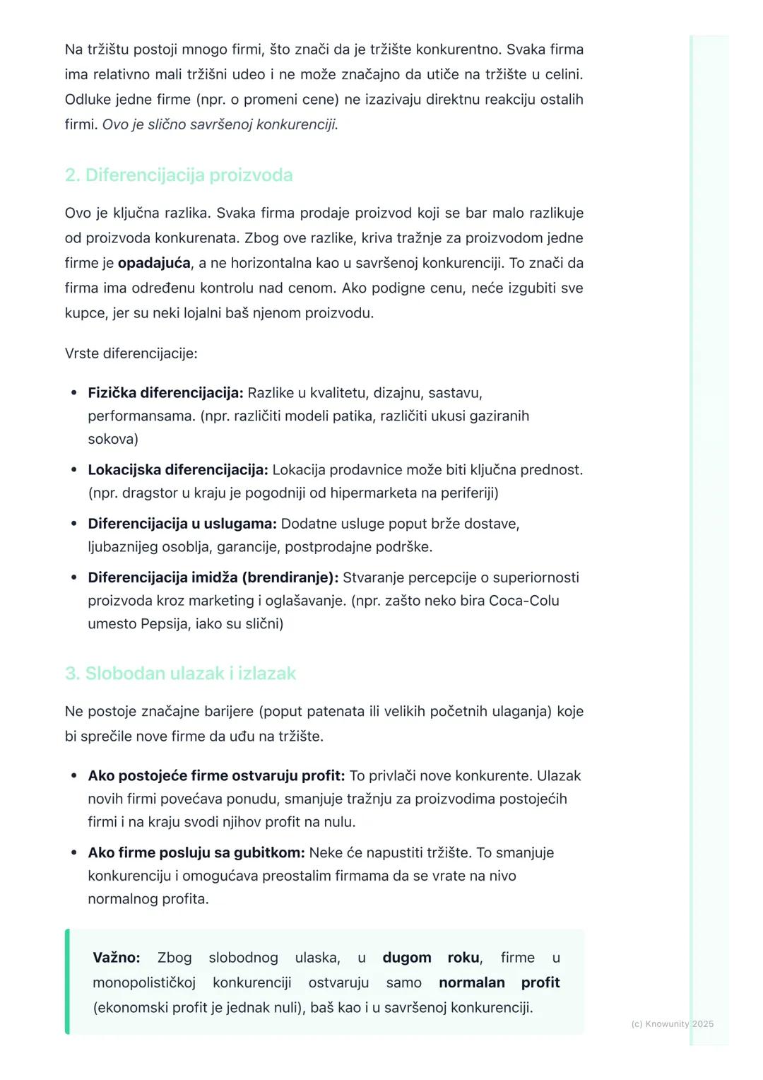 # Monopolistička konkurencija

Uvod u monopolističku konkurenciju

Ovo je tržišna struktura koja se nalazi između savršene konkurencije i či