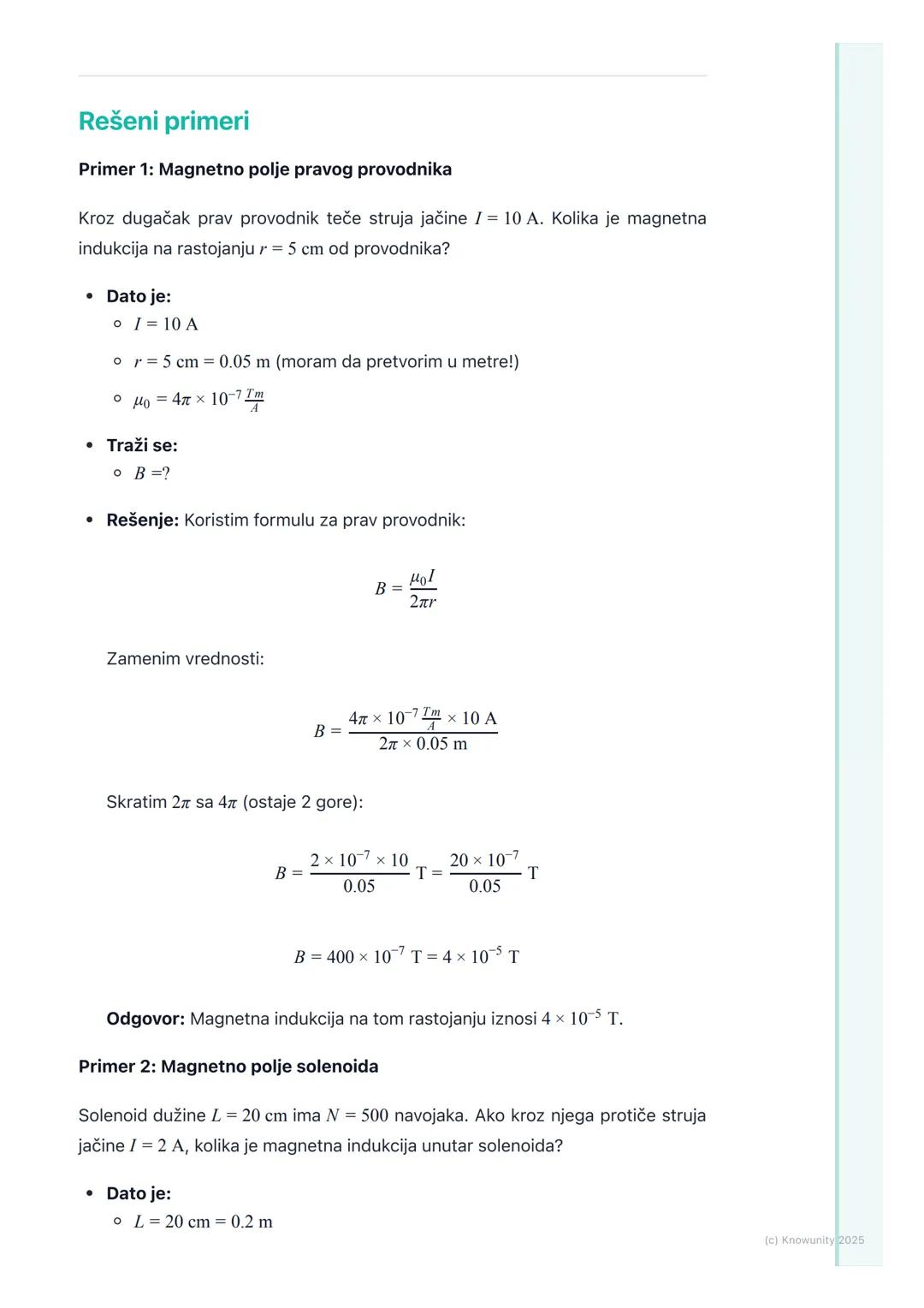 # Magnetno Polje i Magnetno
# Polje Struje

Uvod u magnetno polje

Magnetno polje je prostor oko magneta ili provodnika kroz koji protiče st