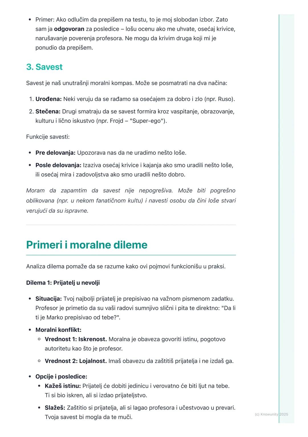 # Osnovni pojmovi etike

## Uvod u osnovne pojmove etike

Etika je grana filozofije koja se bavi moralom, tj. proučavanjem onoga što je
ispr