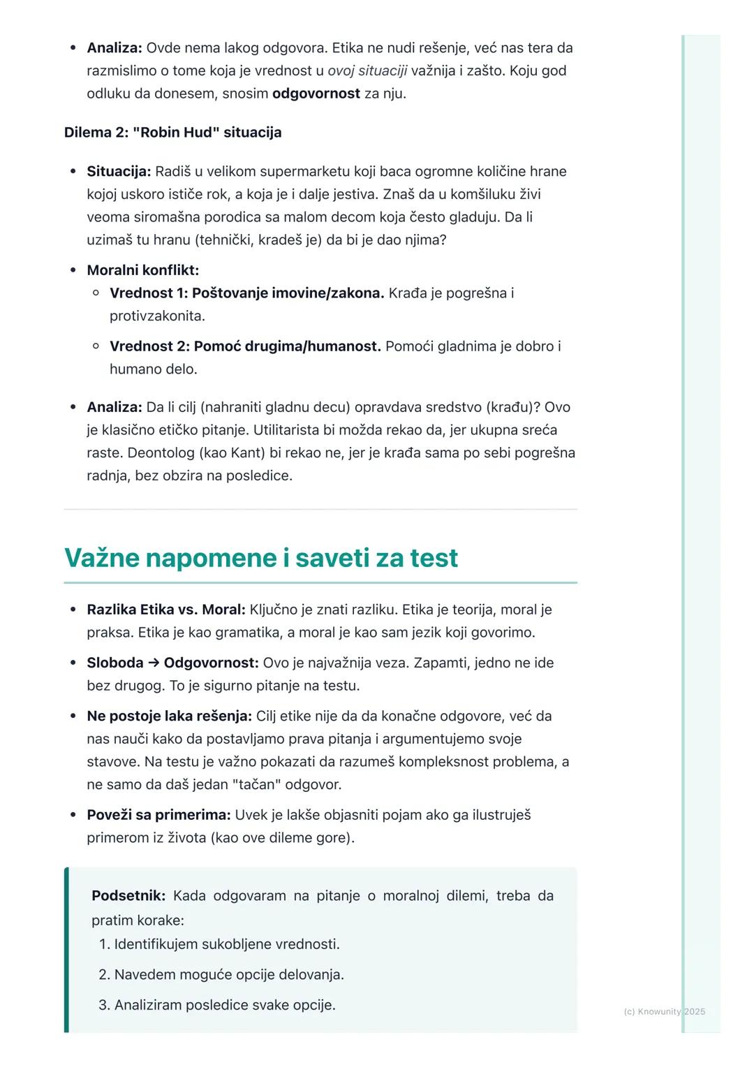 # Osnovni pojmovi etike

## Uvod u osnovne pojmove etike

Etika je grana filozofije koja se bavi moralom, tj. proučavanjem onoga što je
ispr