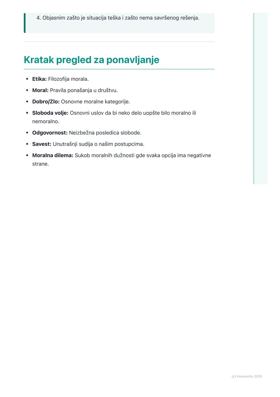 # Osnovni pojmovi etike

## Uvod u osnovne pojmove etike

Etika je grana filozofije koja se bavi moralom, tj. proučavanjem onoga što je
ispr
