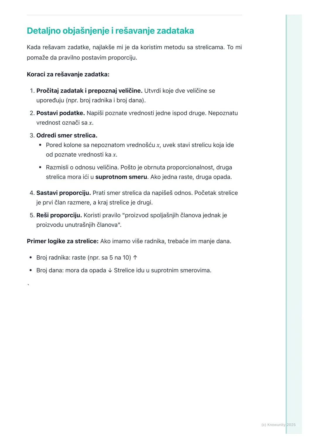 # Obrnuta proporcionalnost

Šta je obrnuta proporcionalnost?

Obrnuto proporcionalne veličine su dve veličine koje su zavisne jedna od
druge