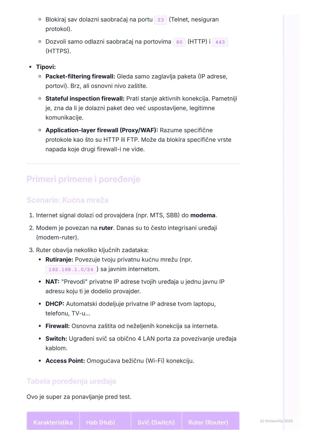 # Mrežni uređaji

Uvod u mrežne uređaje

Mrežni uređaji su hardverske komponente koje povezuju računare i druge
elektronske uređaje kako bi 