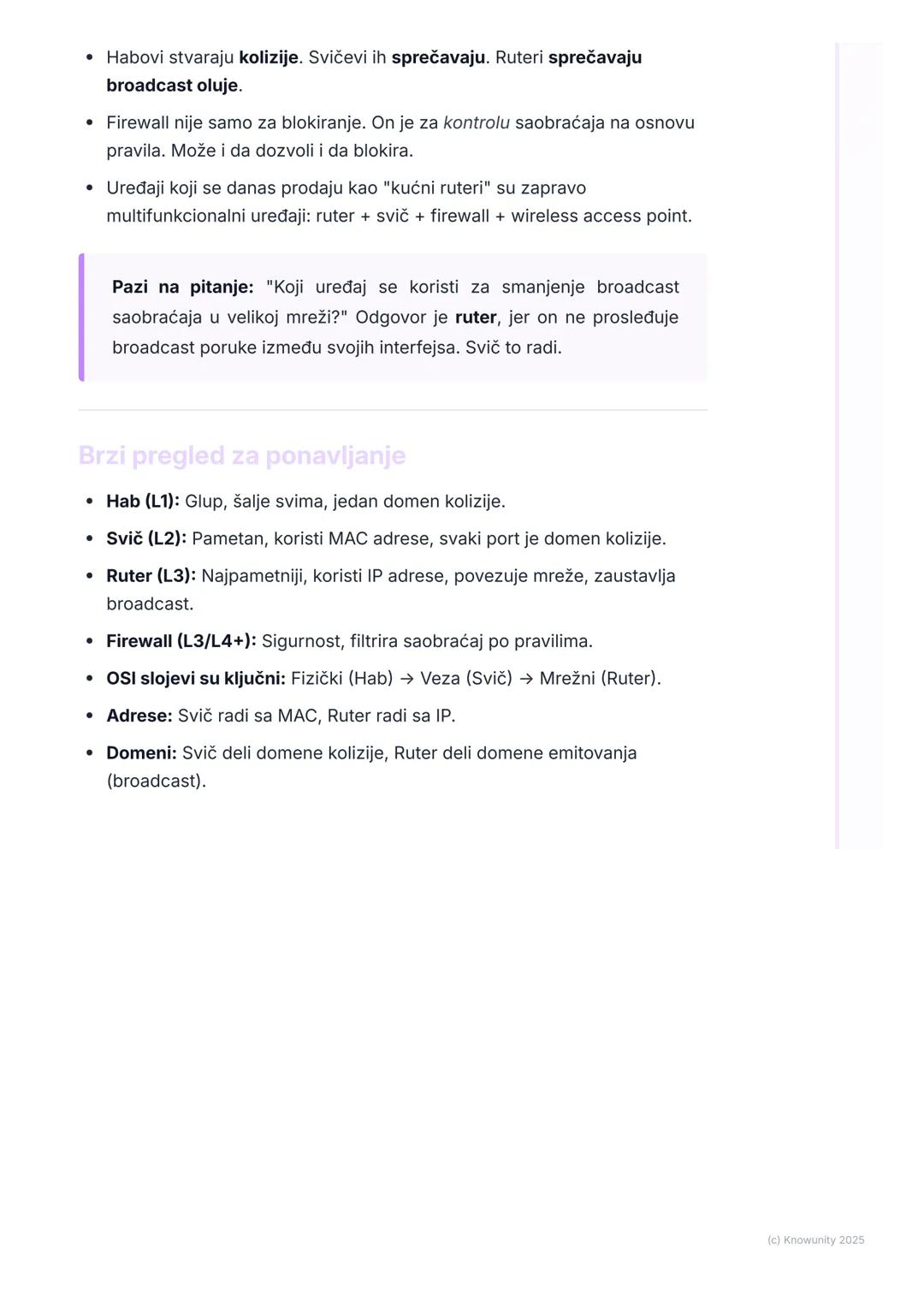 # Mrežni uređaji

Uvod u mrežne uređaje

Mrežni uređaji su hardverske komponente koje povezuju računare i druge
elektronske uređaje kako bi 