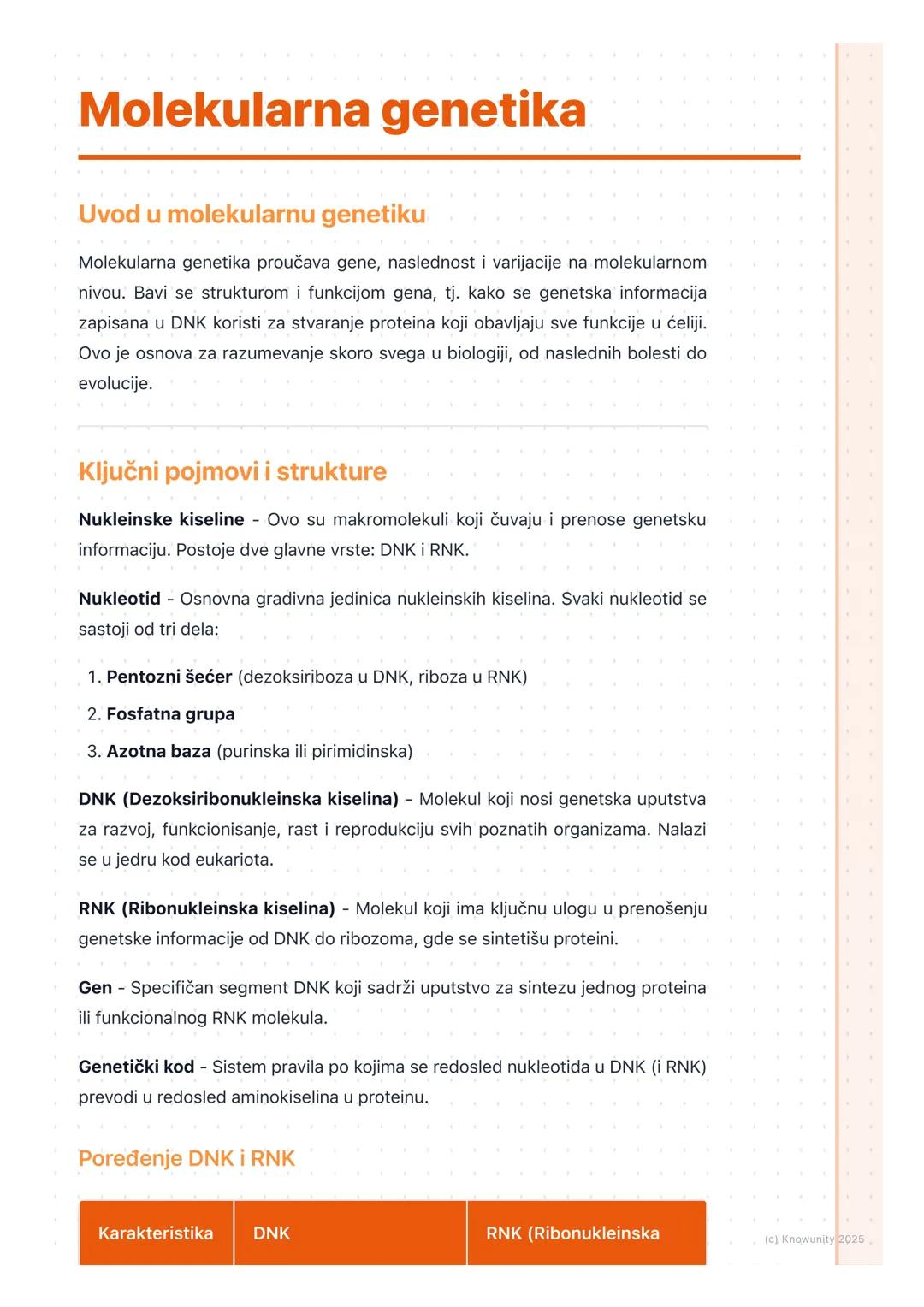 Molekularna genetika