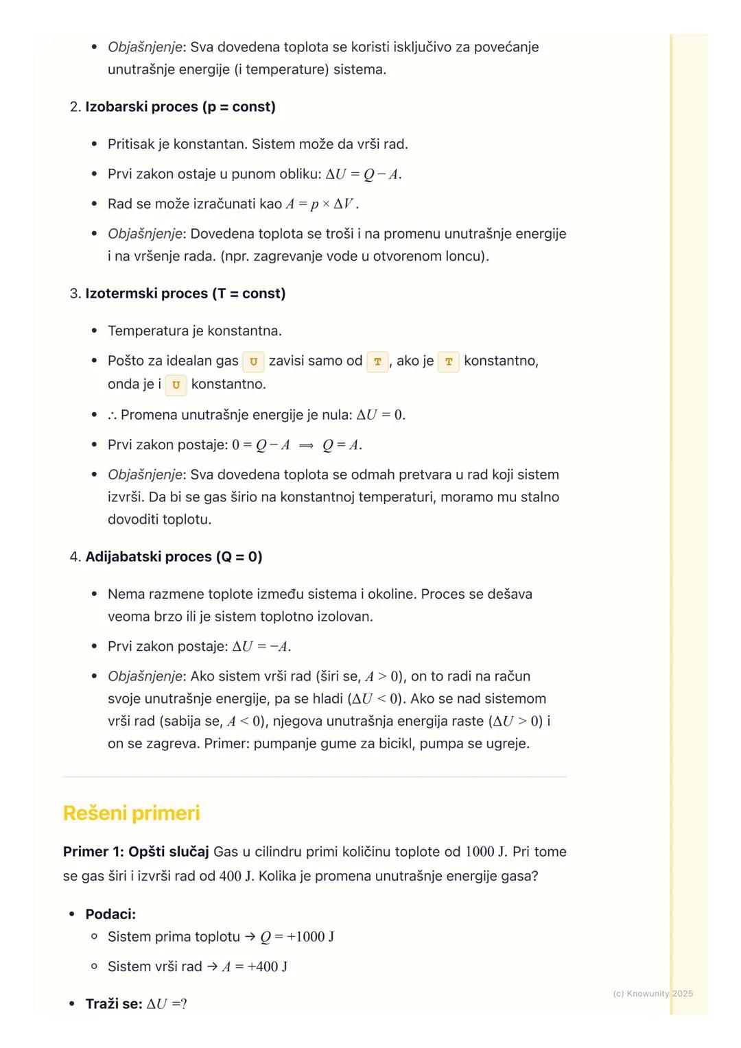 # Prvi Zakon Termodinamike

Osnovna ideja Prvog zakona termodinamike

Prvi zakon termodinamike je u suštini Zakon održanja energije primenje