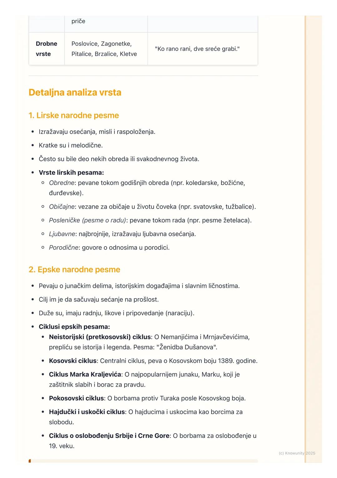 # Narodna književnost

Uvod u narodnu književnost

Narodna književnost, koja se još naziva i usmena, predstavlja književnost koju
je stvarao