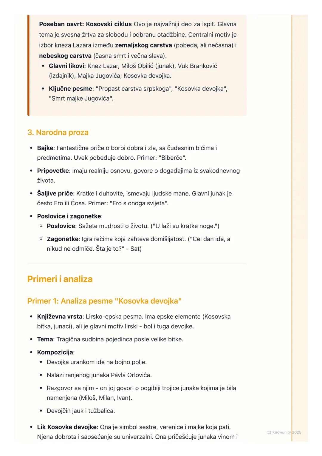 # Narodna književnost

Uvod u narodnu književnost

Narodna književnost, koja se još naziva i usmena, predstavlja književnost koju
je stvarao