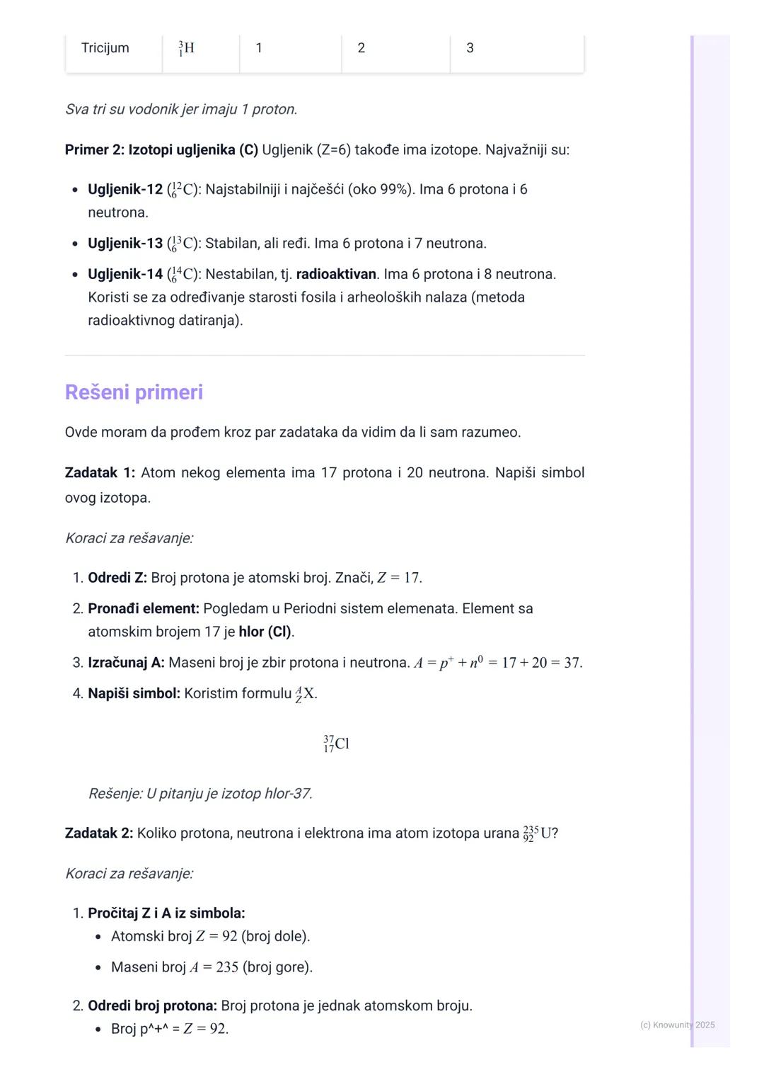 # Izotopi

Šta su izotopi?

Svi atomi jednog hemijskog elementa nisu uvek potpuno isti. Mislili smo da jesu
po Daltonovoj teoriji, ali nije 
