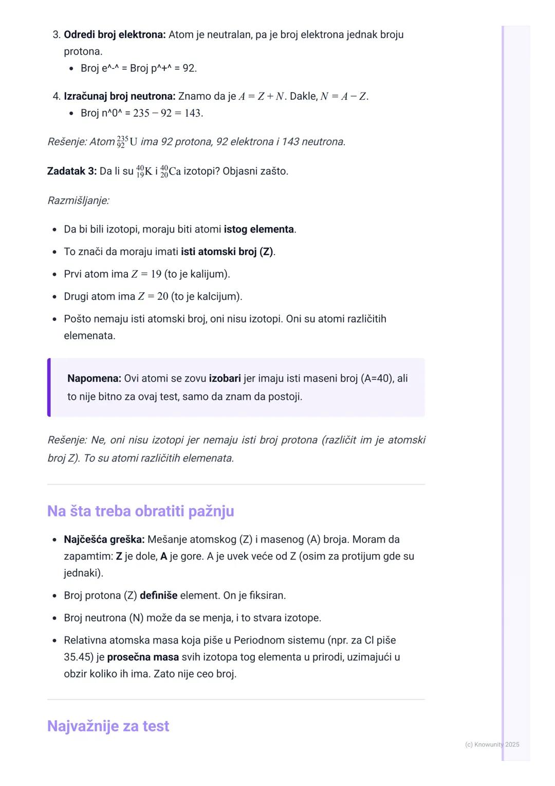 # Izotopi

Šta su izotopi?

Svi atomi jednog hemijskog elementa nisu uvek potpuno isti. Mislili smo da jesu
po Daltonovoj teoriji, ali nije 