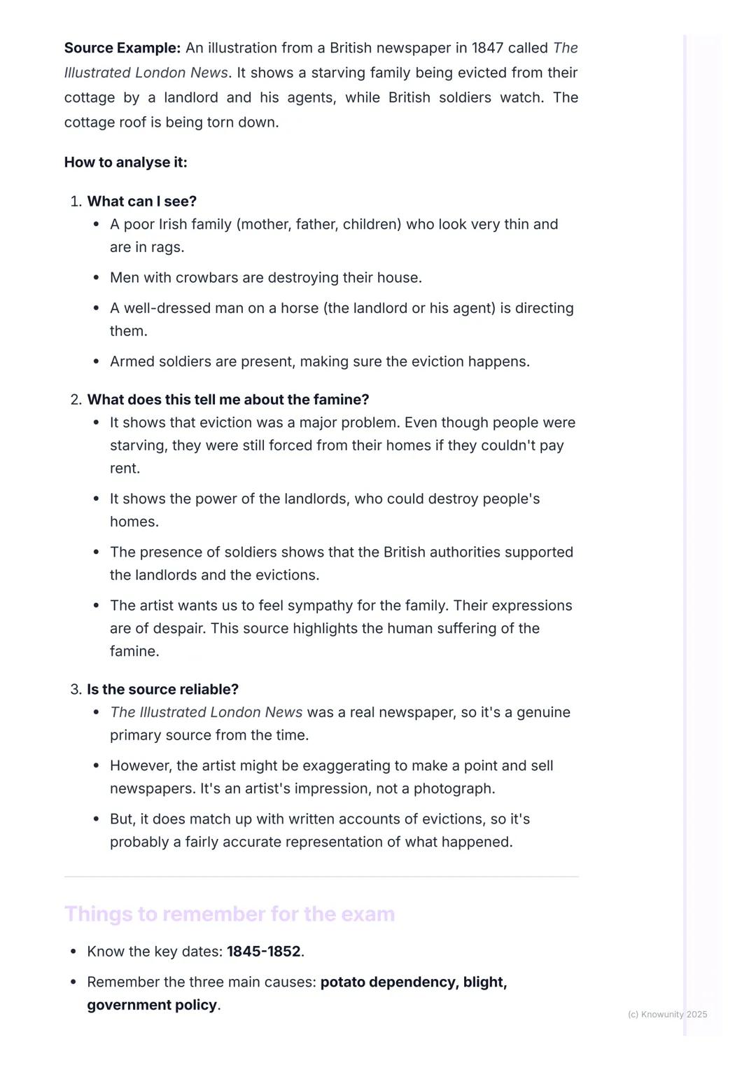 # The Great Famine (An Gorta
Mór)

The Great Famine (An Gorta Mór)
The Great Famine was a period of mass starvation, disease, and emigration