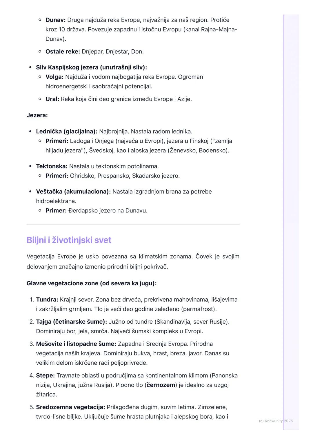 # Fizičko-geografske odlike
Evrope

Uvodni pregled fizičko-geografskih odlika

Evropa je, iako drugi najmanji kontinent, izuzetno geografski