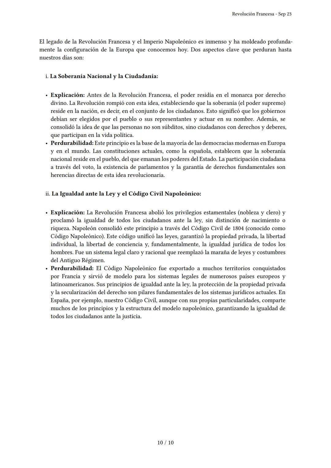 # Revolución Francesa

Generado por Knowunity - Sep 23

Descripción: Este examen cubre la Revolución Francesa, sus causas, desarrollo y cons