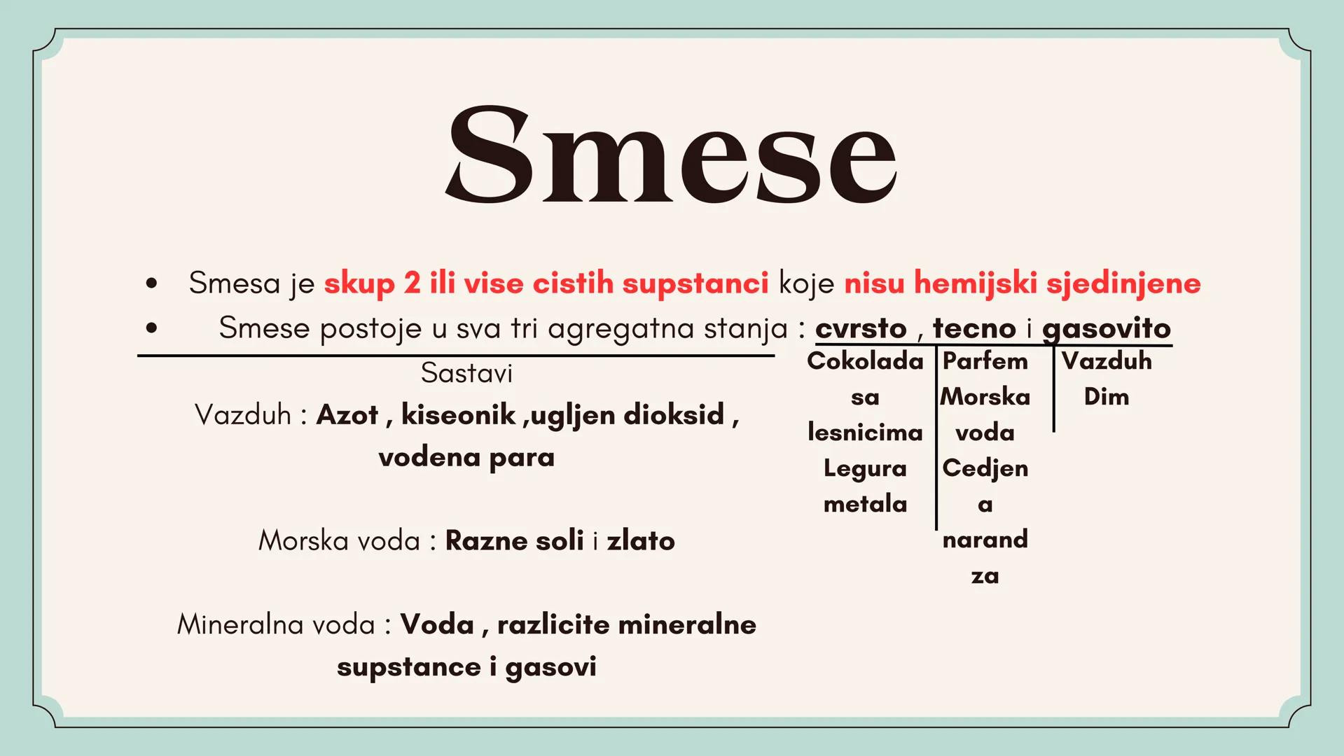 # HEMIJA
By Lazar Zmijanjac # Predmet izucavanja
## hemije
* Hemija je prirodna eksperimentalna nauka koja proucava supstance
* Hemija