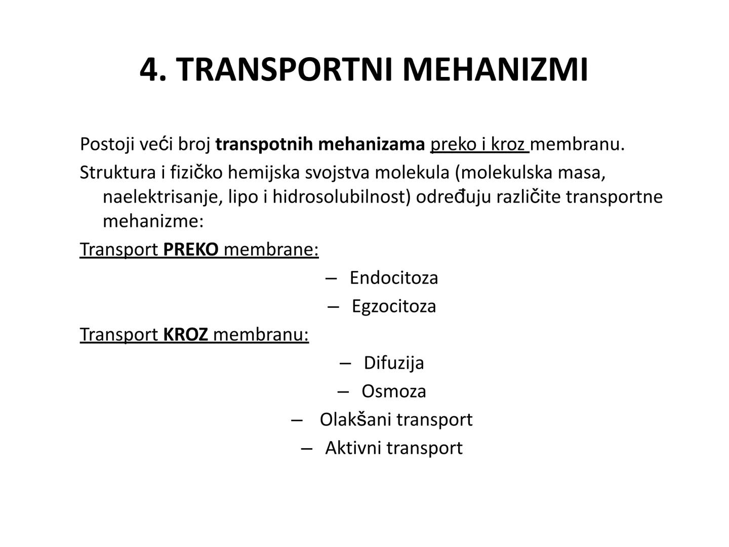 # OPŠTA FIZIOLOGIJA
1. Ćelija (ćelijska membrana)
2. Ćelijski metabolizam
3. Unutrašnja sredina i ćelijske veze
4. Transport kroz ćelijsku