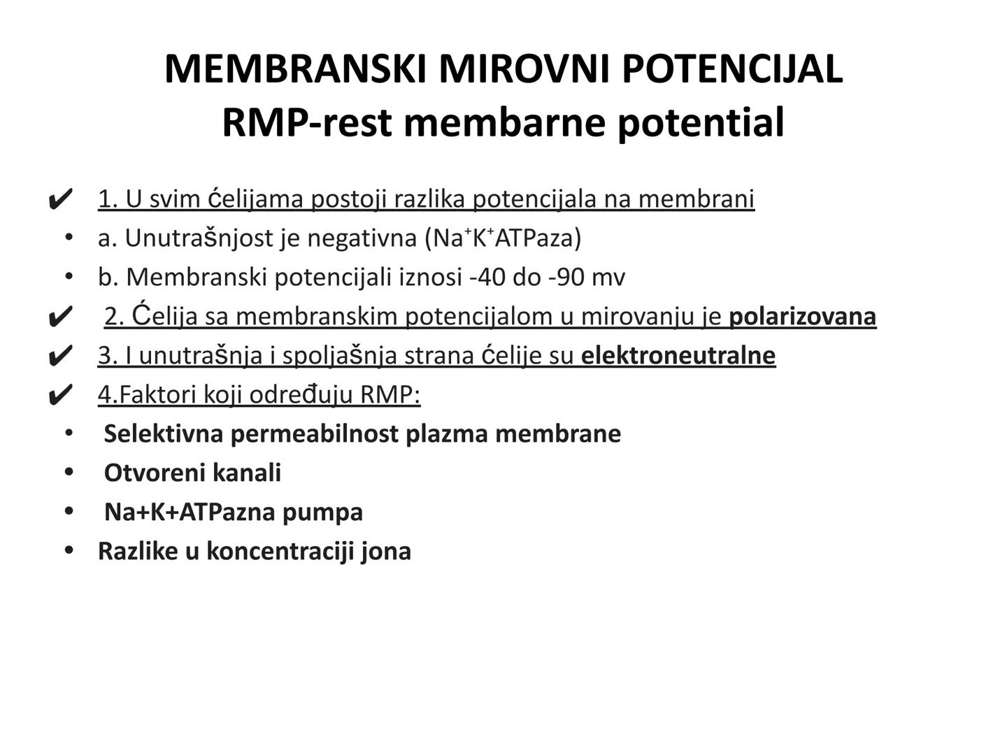 # OPŠTA FIZIOLOGIJA
1. Ćelija (ćelijska membrana)
2. Ćelijski metabolizam
3. Unutrašnja sredina i ćelijske veze
4. Transport kroz ćelijsku