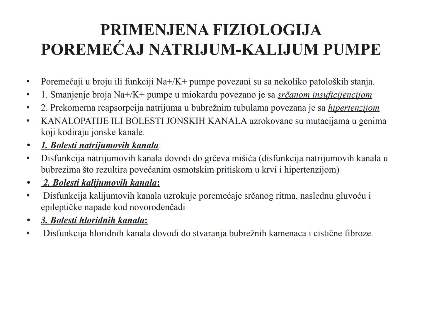 # OPŠTA FIZIOLOGIJA
1. Ćelija (ćelijska membrana)
2. Ćelijski metabolizam
3. Unutrašnja sredina i ćelijske veze
4. Transport kroz ćelijsku