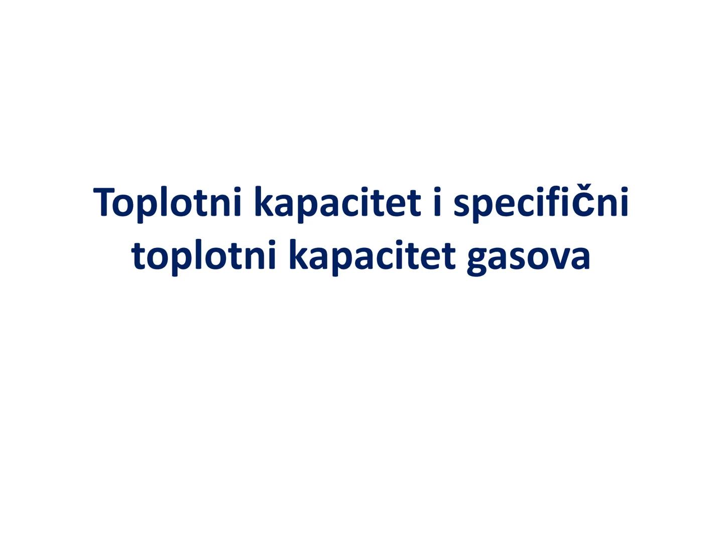 # Termodinamika # Unutrašnja energija i I princip
termodinamike # Uvod
•Termodinamika - oblast fizike u kojoj se proučavaju uslovi transfor
