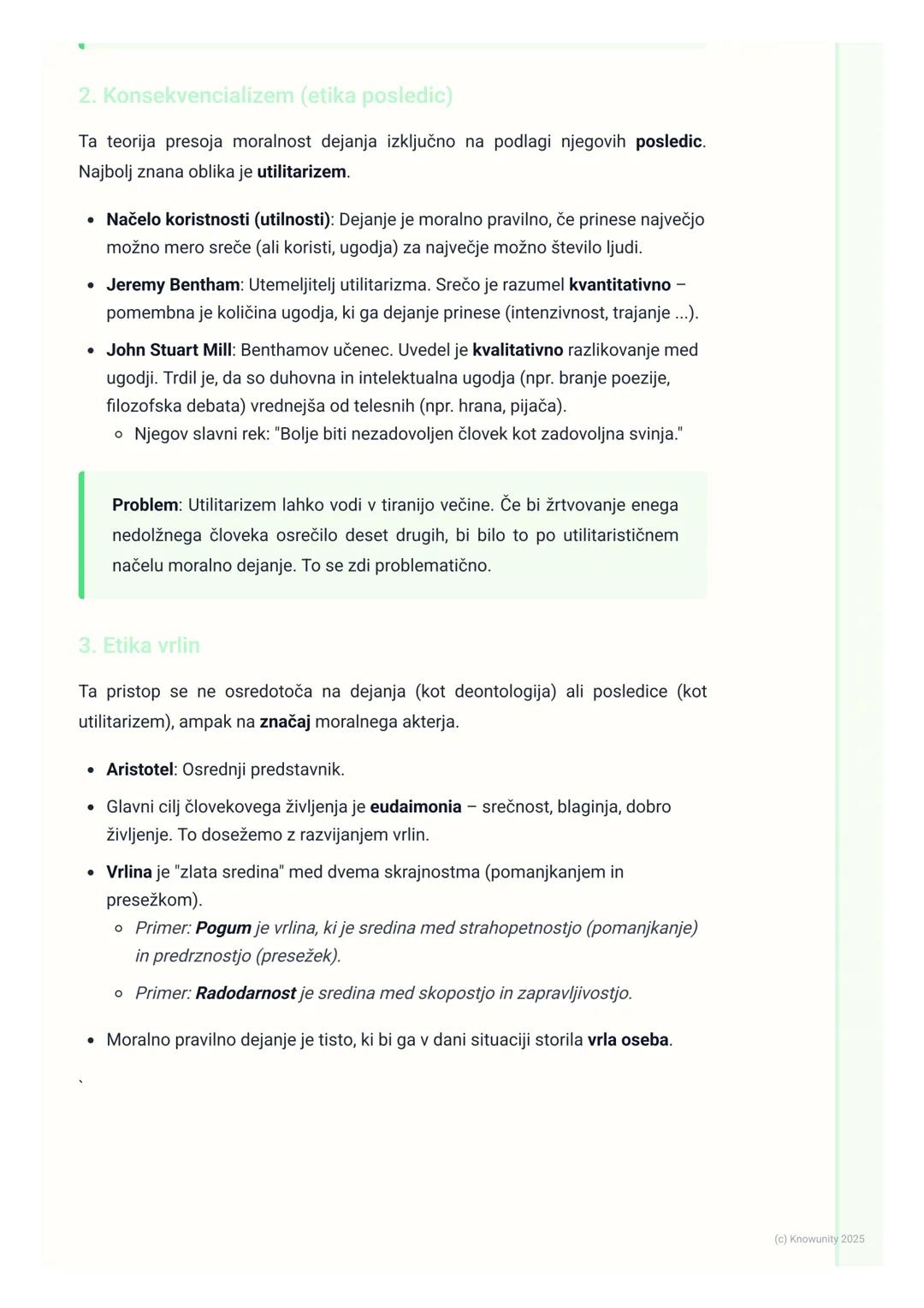 # Etika (filozofija morale)
Kaj je etika?
Etika ali filozofija morale je filozofska disciplina, ki se ukvarja s preučevanjem
morale in mor