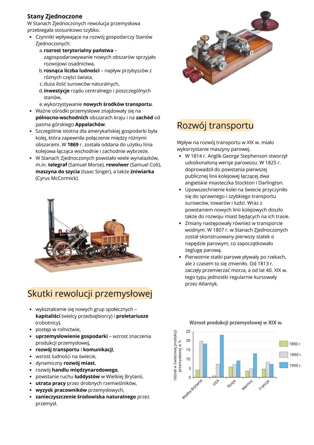 # REWOLUCJA PRZEMYSŁOWA
## Przyczyny rewolucji przemysłowej
- zmiany w rolnictwie na skutek rewolucji agrarnej,
- wzrost liczby ludności n