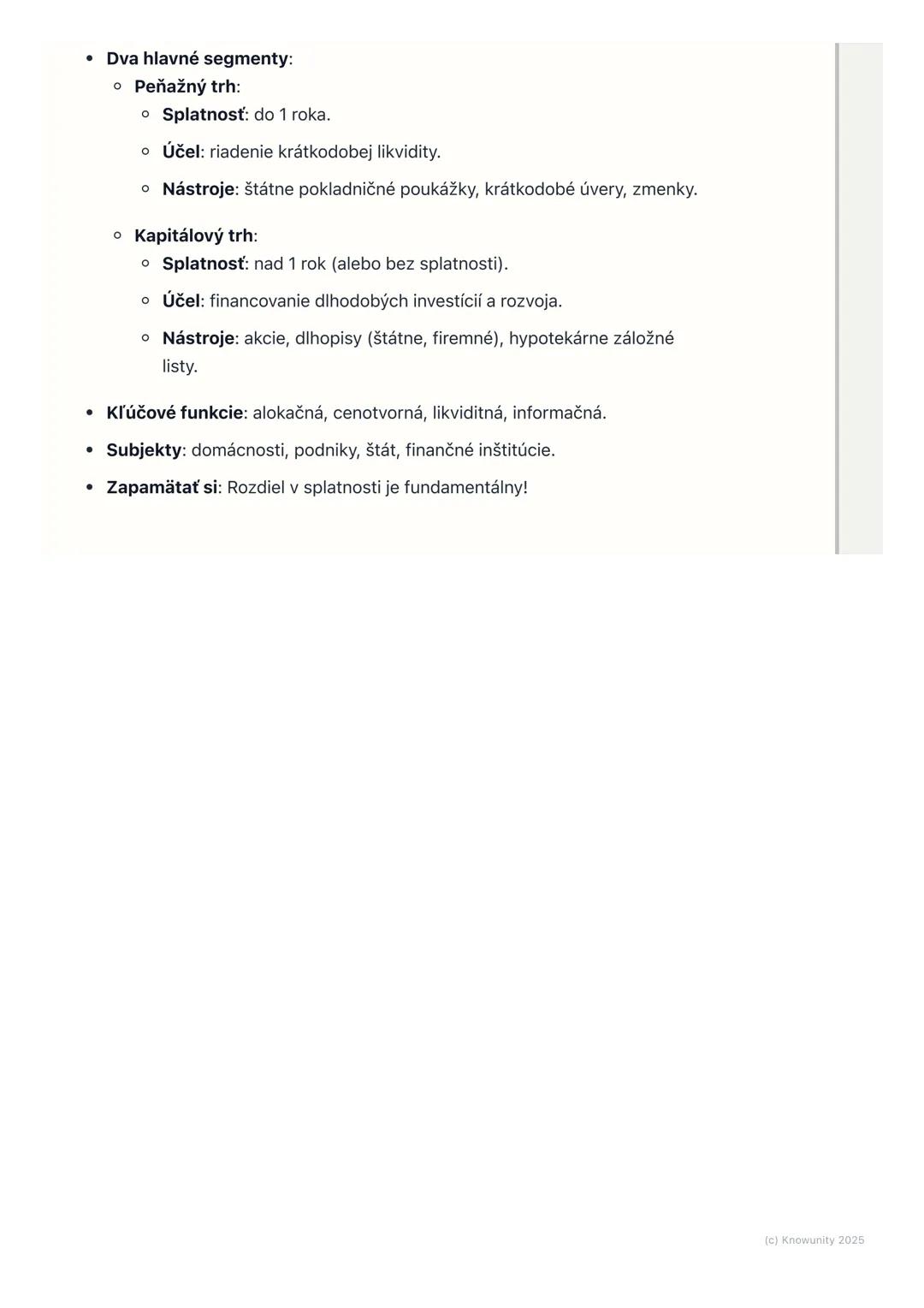 # Štruktúra a funkcie
finančného trhu
1. Prehľad finančného trhu
Finančný trh je kľúčovou súčasťou každej modernej ekonomiky. Predstavujem