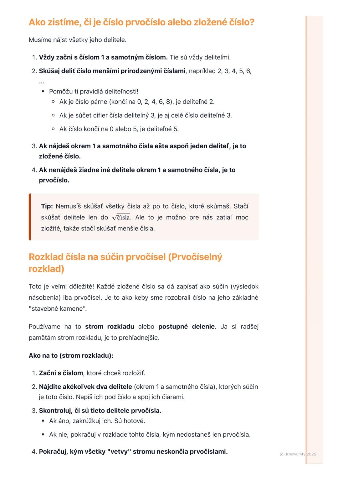 # Prvočísla a zložené čísla
## Úvod do prvočísel a zložených čísel
Ahojte! Dnes si zopakujeme veľmi dôležitú tému z matematiky - prvočísla