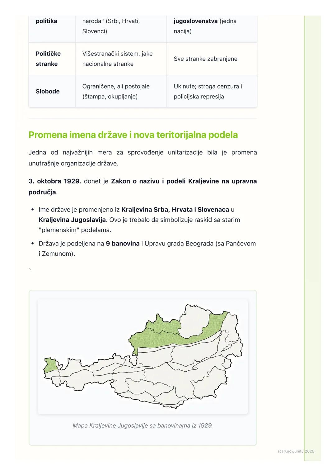 # Šestojanuarska diktatura i
unitarizam
Uvod u krizu parlamentarizma i uzroci diktature
Kraljevina SHS je od samog početka bila opterećena